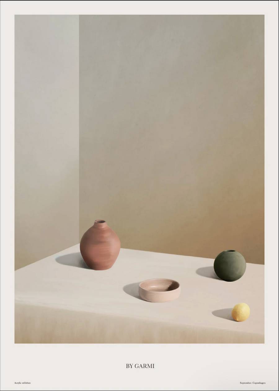 Acrylic Stilleben 02 Poster (50x70cm)