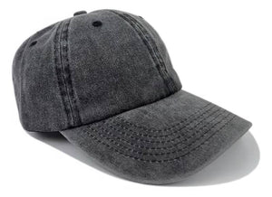 Vintage Cap Schwarz