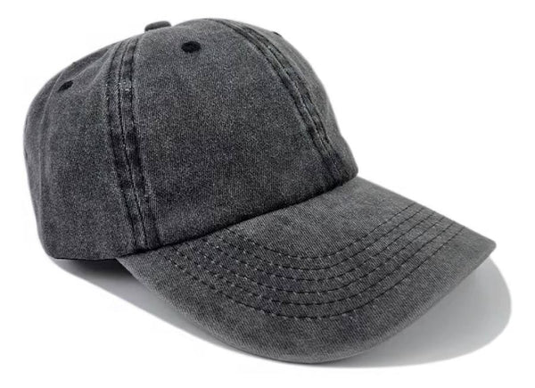 Vintage Cap Schwarz