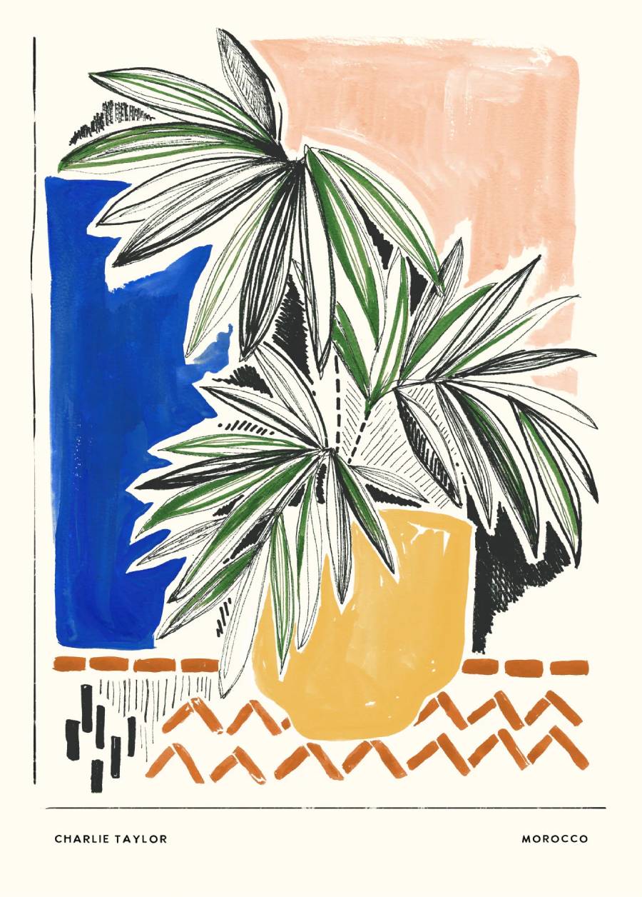 Garden Calm Poster(50x70cm)