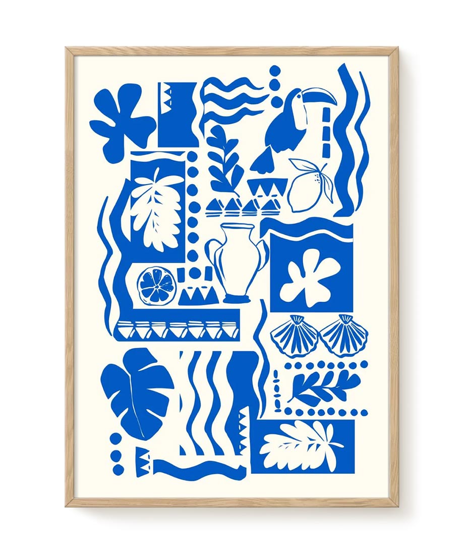 Toucan Blue Print (Din A3)