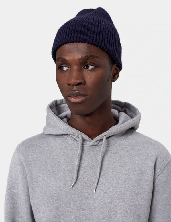 Colorful Standard - Merino Wool Beanie Navy Blue