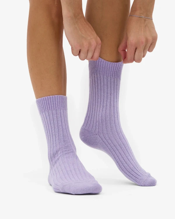 Colorful Standard - Merino Woll Socken Soft Lavender