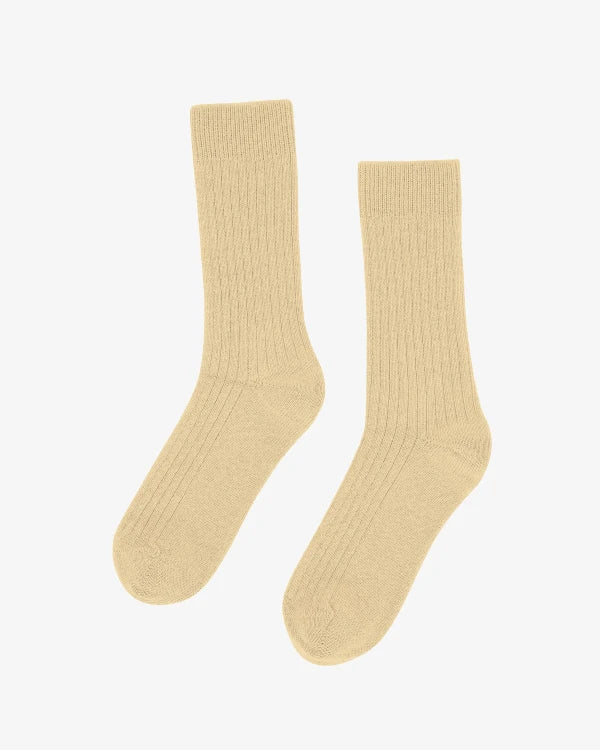Colorful Standard - Merino Woll Socken Soft Yellow