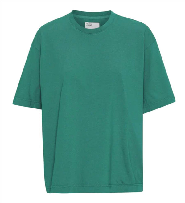 Organic Oversized T-Shirt Pine Green