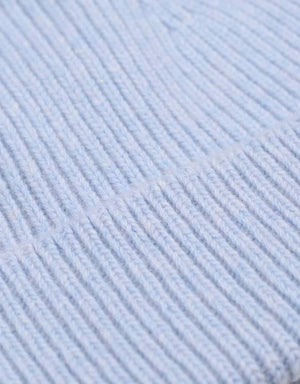 Merino Wool Hat Polar Blue