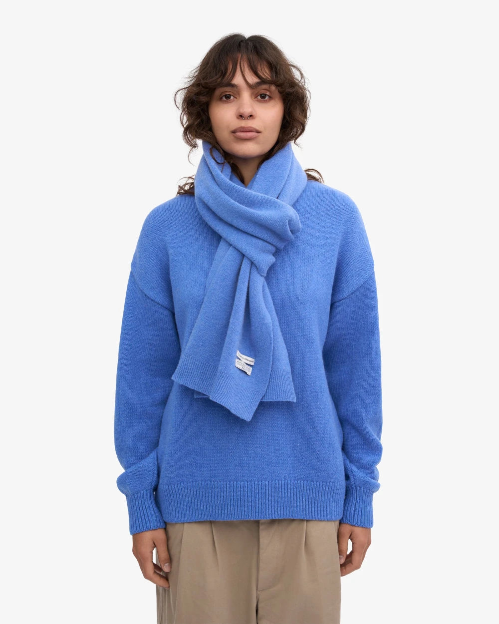 Colorful Standard - Merino Wool Schal Pacific Blue