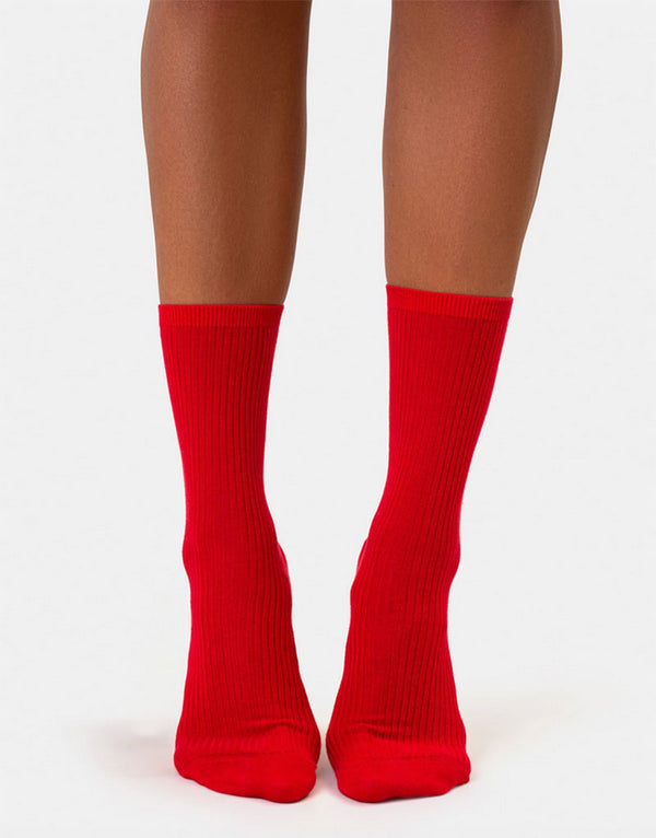 Classic Organic Socks Steel Blue