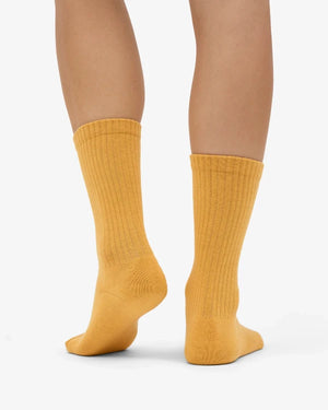 Colorful Standard - Organic Active Socks Burned Yellow