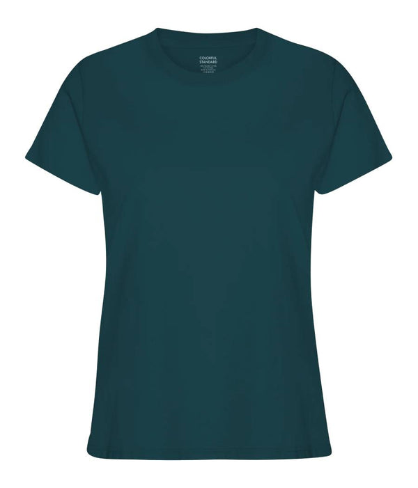 Woman Light Organic T-Shirt Ocean Green