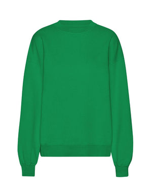 Organic Oversized Sweatshirt Kelly Green