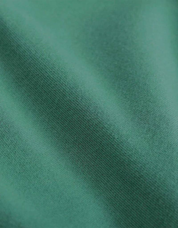 Organic Oversized Sweatshirt Pine Green