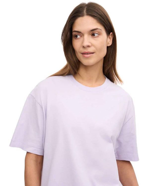 Organic Oversized T-Shirt Pearly Purple