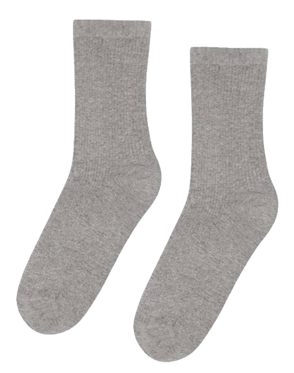 Classic Organic Socks Heather Grey