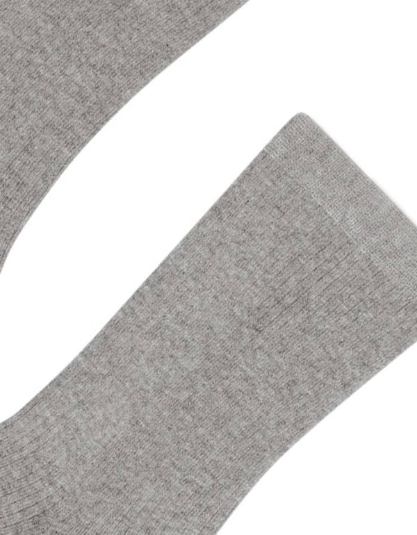 Classic Organic Socks Heather Grey
