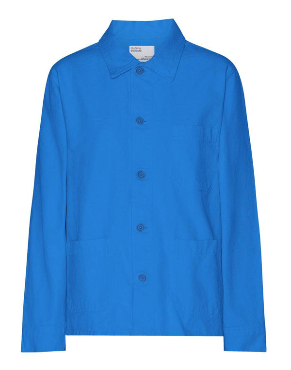 Womens Organic Workwear Jacket Pacific Blue