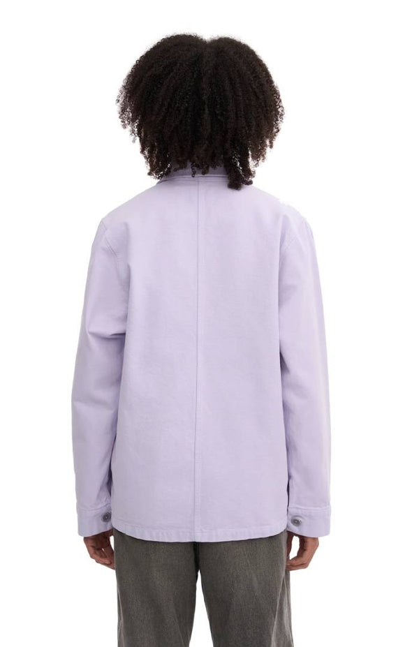 Womens Organic Workwear Jacket Soft Lavender