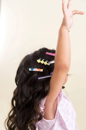 Set mit 3 Haarspangen Waves Cake