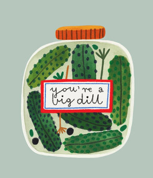 Daria Solak - Big Dill Sticker