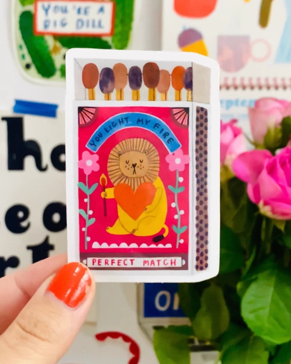 Daria Solak - Perfect Match Sticker