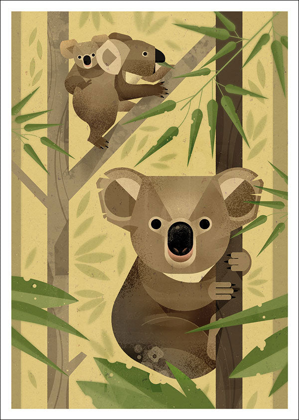 Koala Postkarte