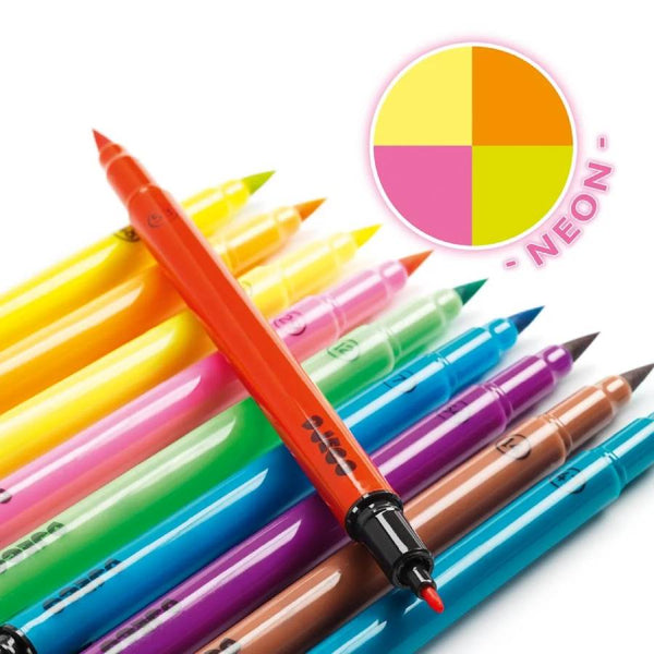 10 Filzstifte Pop Colours
