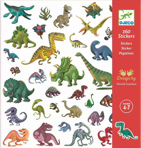 160 Sticker: Dinosaurier