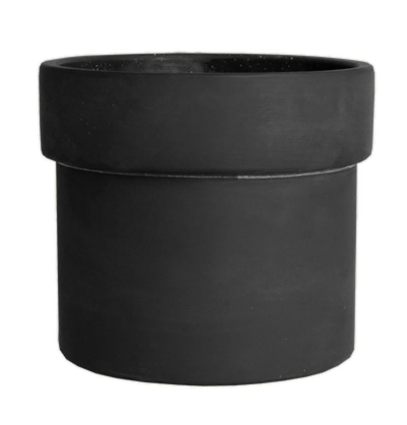 Miniübertopf D10,5 Mangle Black Beton
