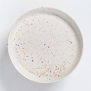 New Party Cake Plate White