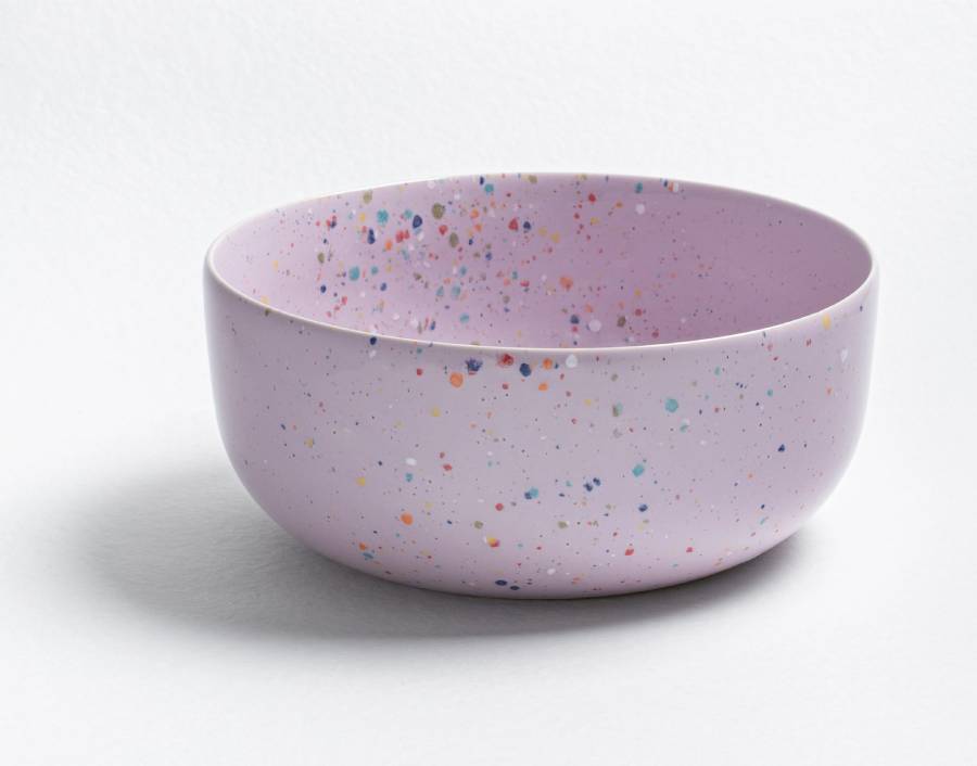 New Party Salad Bowl Lilac 26cm