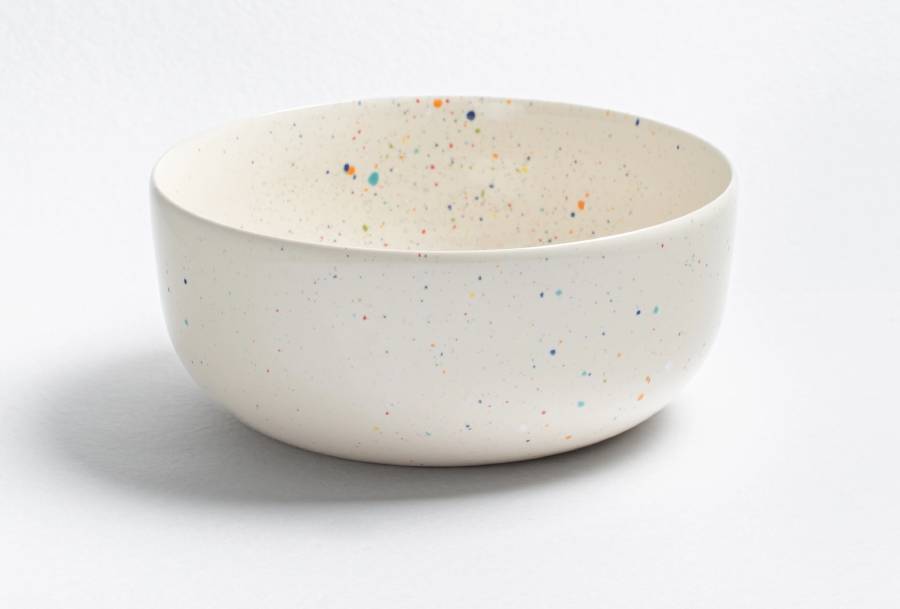 New Party Salad Bowl White 26cm