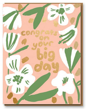Egg Press - Big Day Congrats Klappkarte
