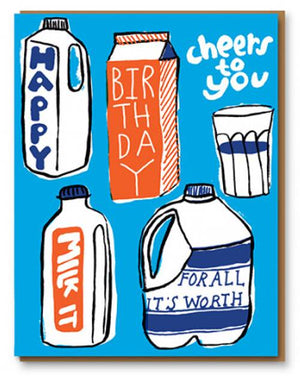 HB Milk It Klappkarte