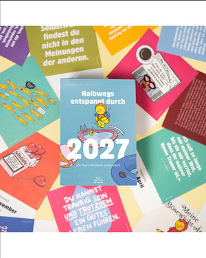 Ein guter Plan - Abreißkalender Halbwegs entspannt durch 2027