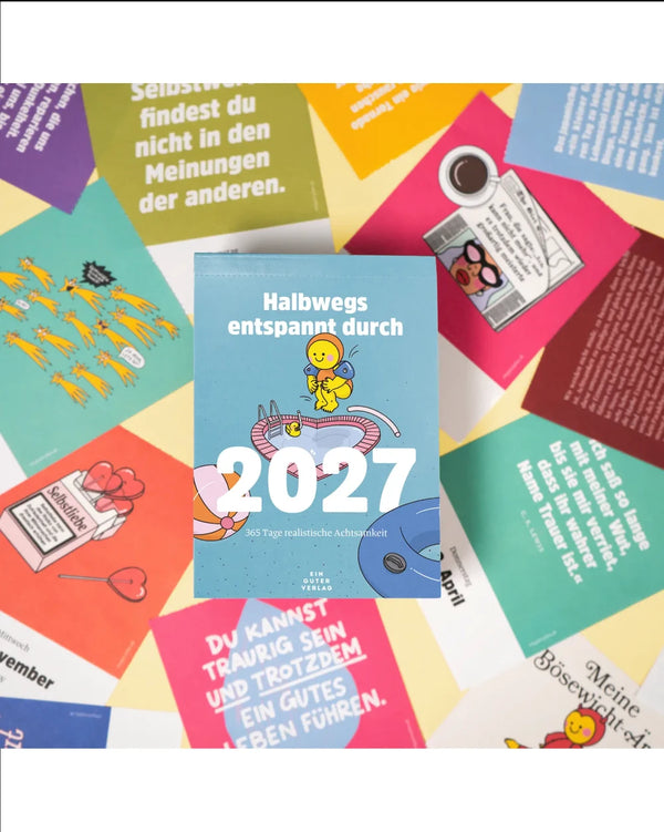 Ein guter Plan - Abreißkalender Halbwegs entspannt durch 2027