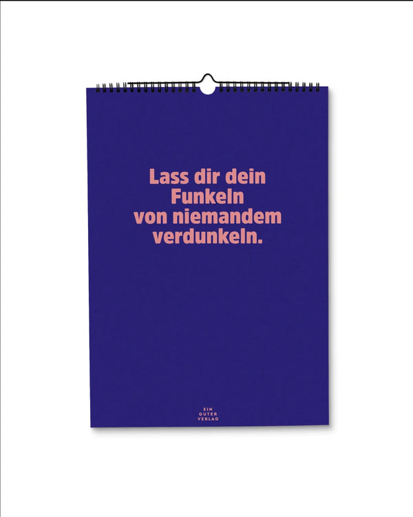 Ein guter Plan - Familienkalender Halbwegs entspannt durch 2027 mit der Familie