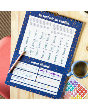 Ein guter Plan - Familienkalender Halbwegs entspannt durch 2027 mit der Familie