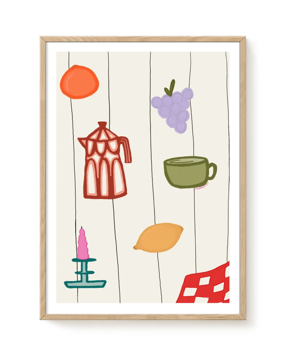 Morning Picnic Print (30x40cm)