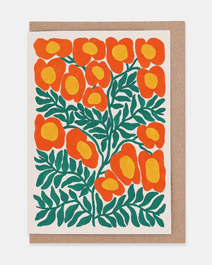 Evermade Floating Flowers Klappkarte