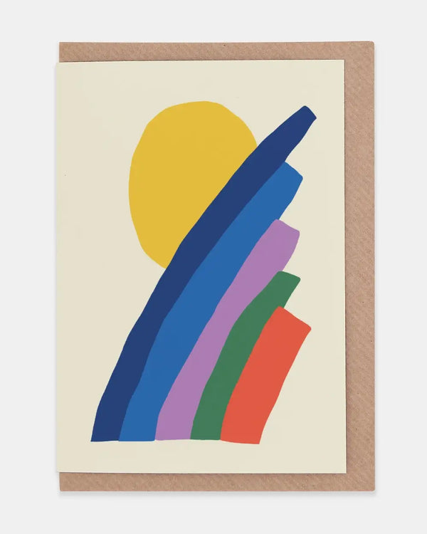 Evermade Sunny Rainbow Greetings Klappkarte
