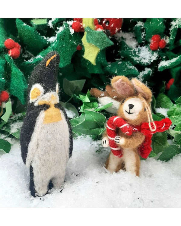 Cinnamon Hase Filzanhänger