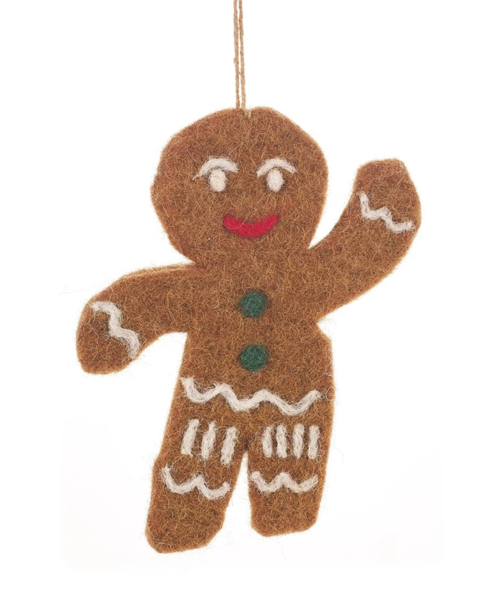 Gingerbreadman Filzanhänger