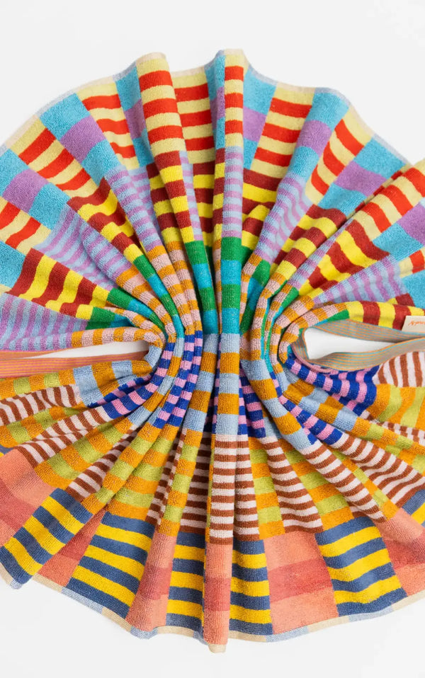 Odds & Ends Badehandtuch #48 Tulip Quilt