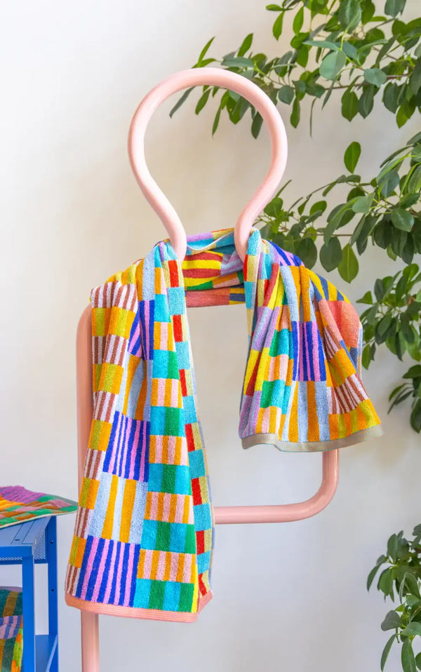 Odds & Ends Badehandtuch #48 Tulip Quilt