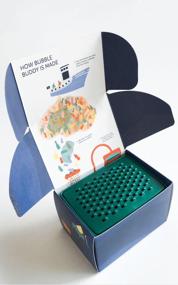 Seifenablage Bubble Buddy For Sea Shepherd inkl. Seife