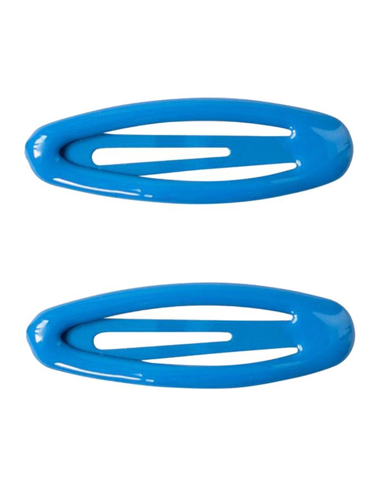 2er Set Haarspangen Blau