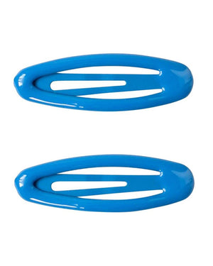 2er Set Haarspangen Blau