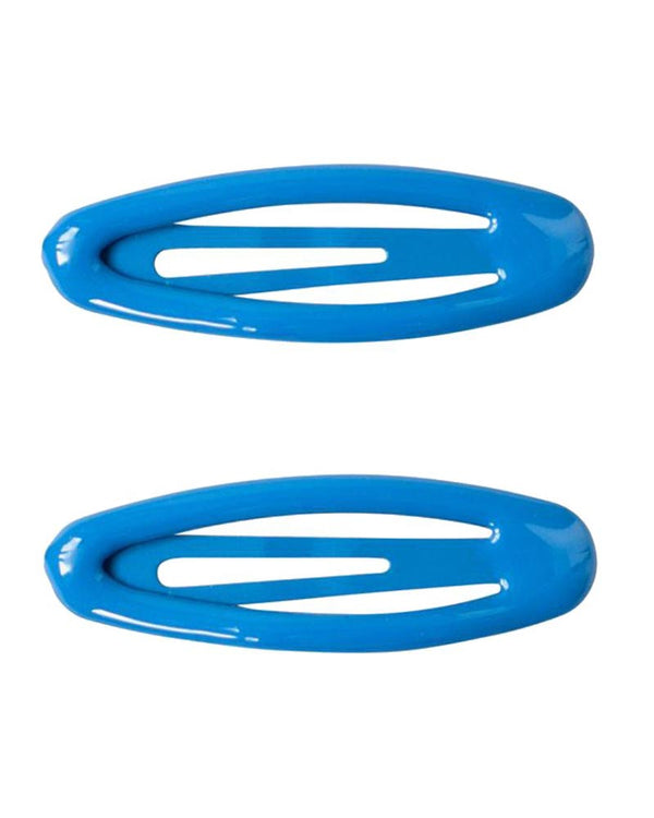 2er Set Haarspangen Blau
