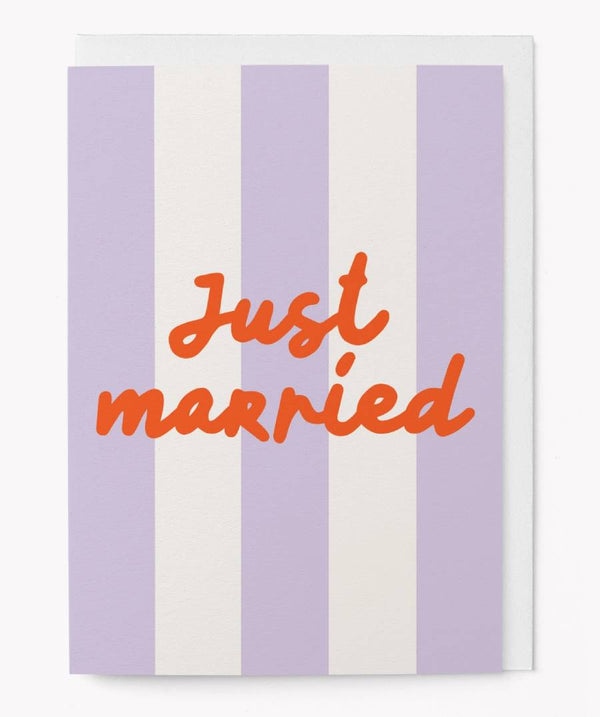 Just Married Klappkarte