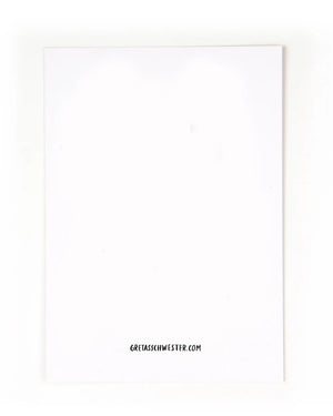 Gretas Schwester - Danke! Postkarte